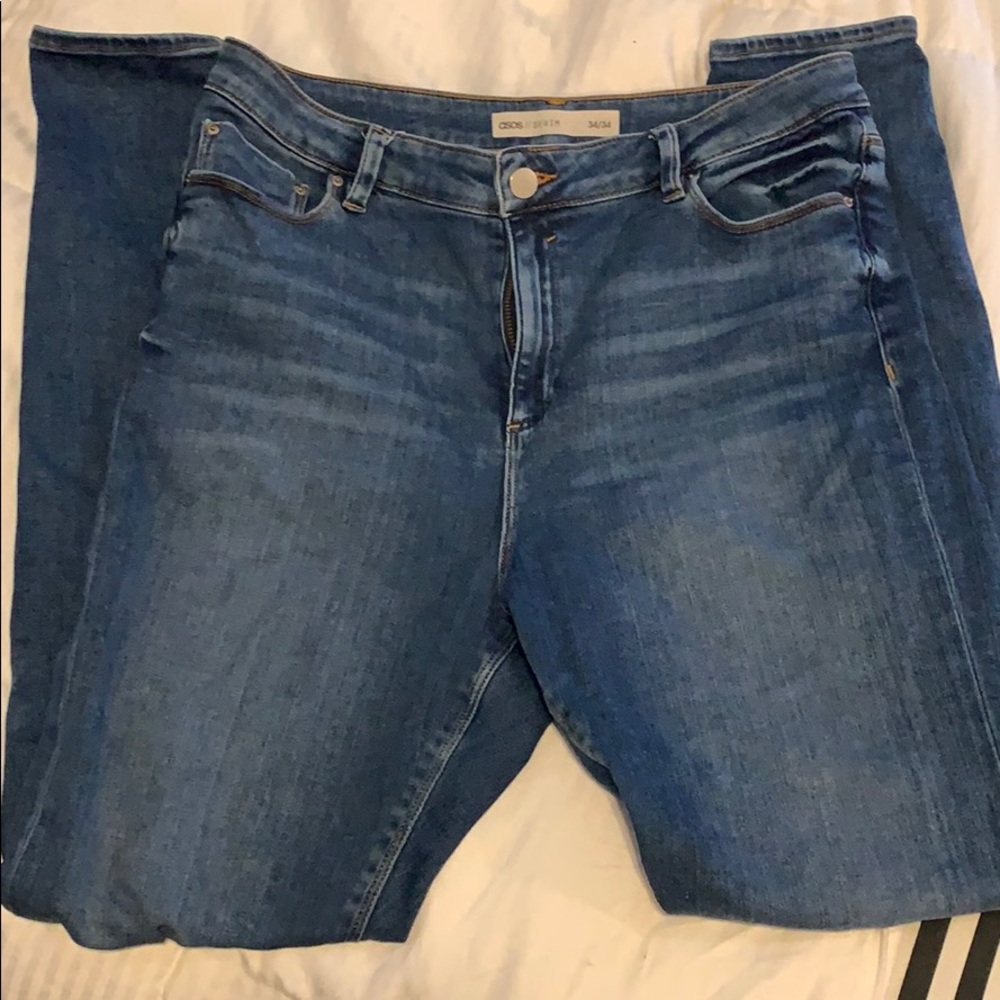 ASOS Long denim 34/34 - Picture 2 of 4